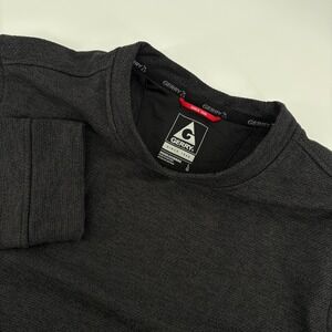 Gerry Sweatshirt Mens Large‎ Grey Crewneck Pullover Fleece Lined Performance